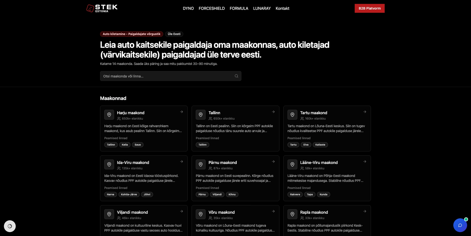 STEK Estonia ekraanitõmmis 3